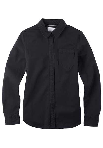 Burton Sydney L/S - Nero Donna Estate Shirts (C9386)